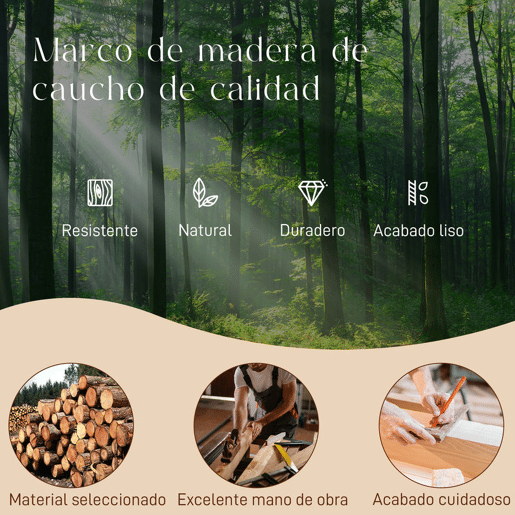 HOMCOM Cadeira de Baloiço com Apoio para Pés, Encosto Ajustável, Poltrona de Veludo Nórdica, Pés de Madeira, Apoios de Braços, Almofada Lombar, Poltrona de Relaxamento, Carga Máxima 120 kg, para Quarto, Sala, Creme