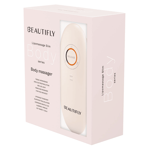 Beautifly Massageador Corporal e Facial Sucção EMS Luz Vermelha Lipomassage Slim Body Sem Fio Antienvelhecimento