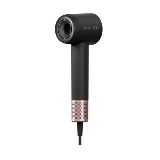Beautifly Secador de Cabelo VelaAir Preto com tela LCD, silencioso e rápido