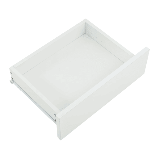 Aparador 140x40x60 cm - 3 portas, 1 gaveta, com LED e prateleiras ajustáveis - Branco