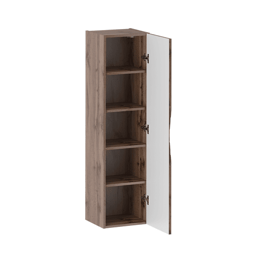 Móvel lavatório duplo Tao Madeira 140cm 2 nichos e coluna