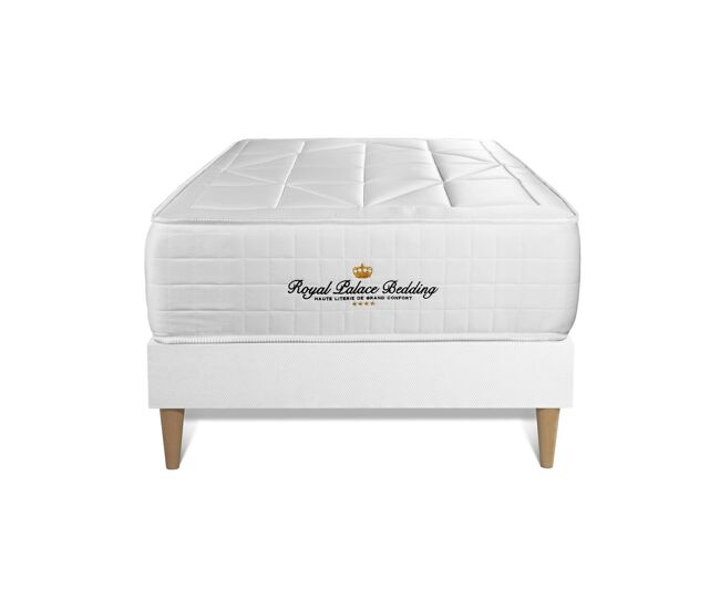 Pack colchón windsor 90x190cm + somier, espuma viscoelástica y muelles ensacados