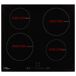 Placa de inducción VidaXL W zonas Placa de inducción VidaXL W zonas Negro