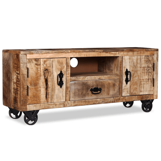 Móvel de TV Buffet de TV design prático madeira de manga crua 120 cm 2502131 Móvel de TV Buffet de TV design prático madeira de manga crua 120 cm 2502131