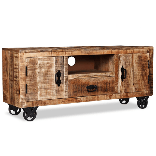 Móvel de TV Buffet de TV design prático madeira de manga crua 120 cm 2502131 Móvel de TV Buffet de TV design prático madeira de manga crua 120 cm 2502131