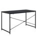 Escritorio ordenador mesa de trabajo metal y MDF Escritorio ordenador mesa de trabajo metal y MDF Negro