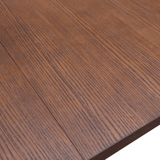 Mesa de jantar retangular extensÃvel em madeira para 6 a 10 lugares, Solene, Madeira de nogueira, 270x100x75 cm Mesa de jantar retangular extensÃvel em madeira para 6 a 10 lugares, Solene, Madeira de nogueira, 270x100x75 cm