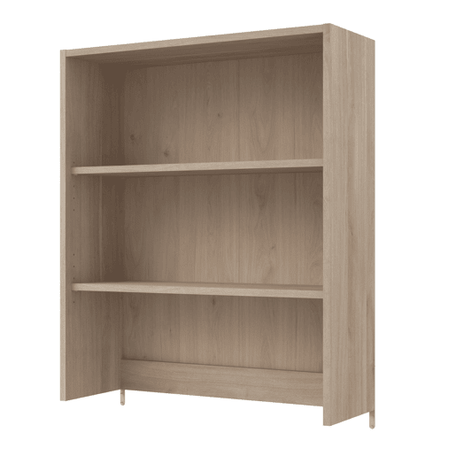 Estante extensível Veltis, estante superior, módulo de prateleira compatível com estante média, carvalho japonês 79x96x28 cm