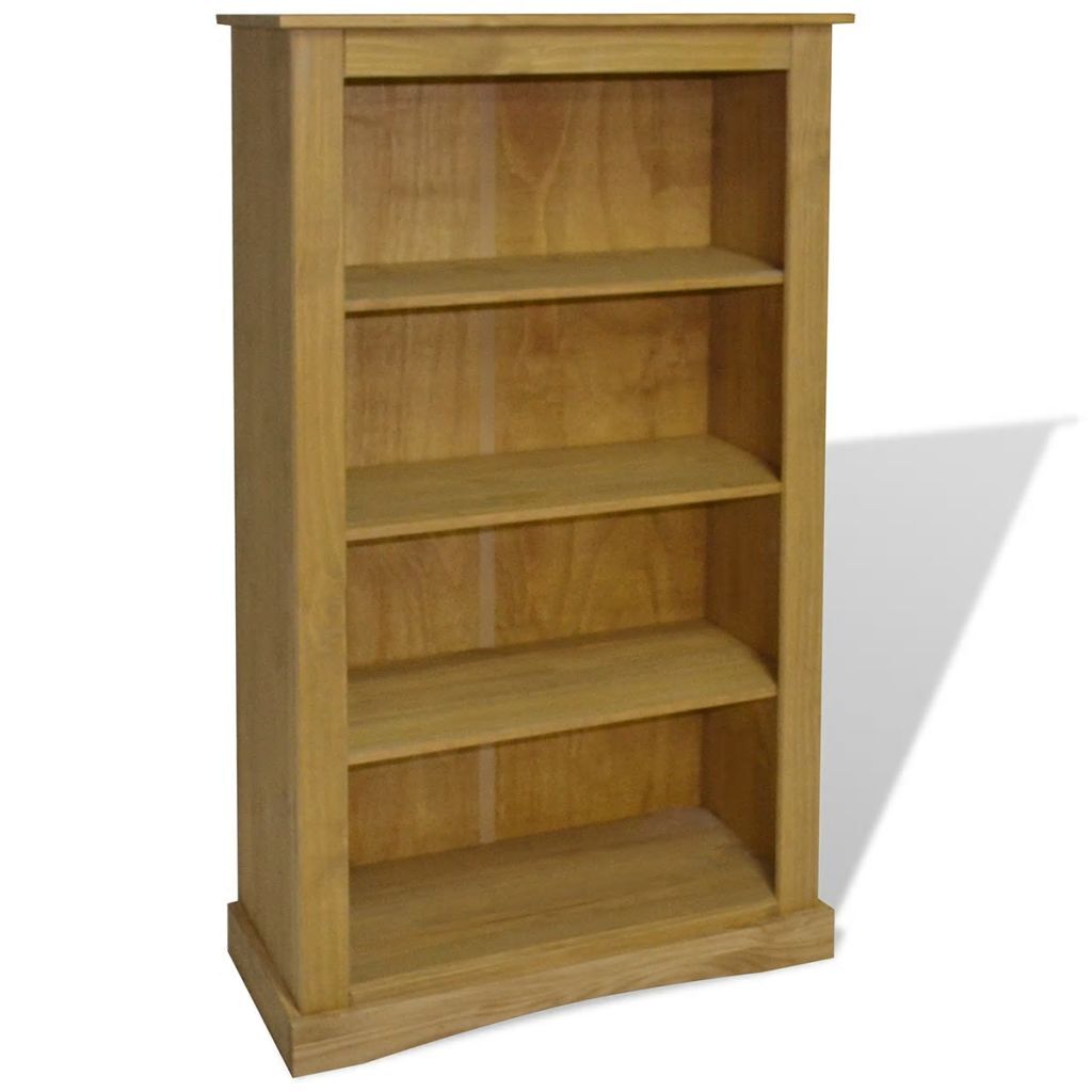 Estantería mueble de diseño librería con niveles pino