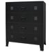 Aparador buffet mueble consola mueble de almacenaje con cajones Aparador buffet mueble consola mueble de almacenaje con cajones Negro