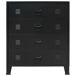 Aparador buffet mueble consola mueble de almacenaje con cajones Aparador buffet mueble consola mueble de almacenaje con cajones Negro