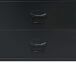 Aparador buffet mueble consola mueble de almacenaje con cajones Aparador buffet mueble consola mueble de almacenaje con cajones Negro