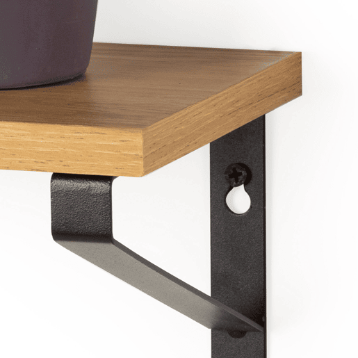 Max Home Conjunto de 3 prateleiras de parede em madeira de vários tamanhos Max Home Conjunto de 3 prateleiras de parede em madeira de vários tamanhos