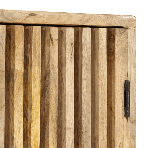 Móvel de TV Buffet de TV design prático 90 cm madeira de mangueira maciça 2502020