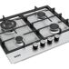 Encimera de gas Svan SGWX W fuegos ignición automática Encimera de gas Svan SGWX W fuegos ignición automática Inox