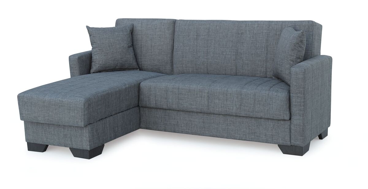 Sofá cama chaiselongue Helen  plazas con almacenamiento