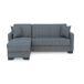 Sofá cama chaiselongue Helen plazas con almacenamiento Sofá cama chaiselongue Helen plazas con almacenamiento Gris