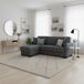 Sofá cama chaiselongue Helen plazas con almacenamiento Sofá cama chaiselongue Helen plazas con almacenamiento Gris