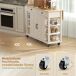 Isla de Cocina HOMCOM, hogar - cocina Isla de Cocina HOMCOM, hogar - cocina Blanco