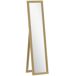 Espejo Cuerpo Entero MDF, Vidrio Templado HOMCOM Espejo Cuerpo Entero MDF, Vidrio Templado HOMCOM Marrón