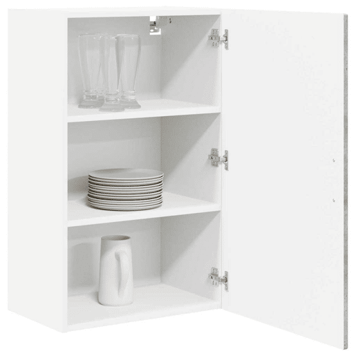 Armário de cozinha suspenso - armario de cocina colgante com porta Cinzento 50 x 31 x 80 cm