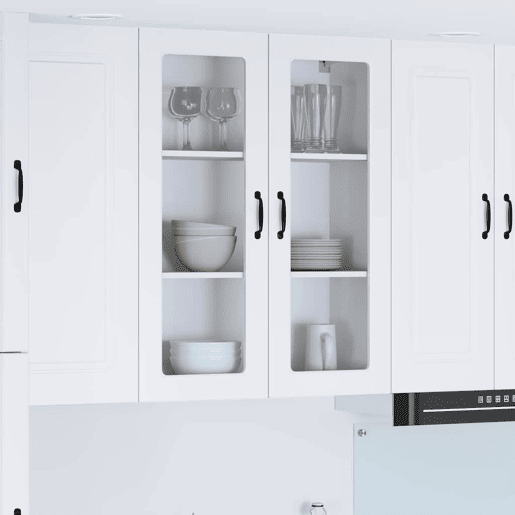Armário de cozinha suspenso - armario de cocina colgante Branco Brilhante 80 x 31 x 100 cm