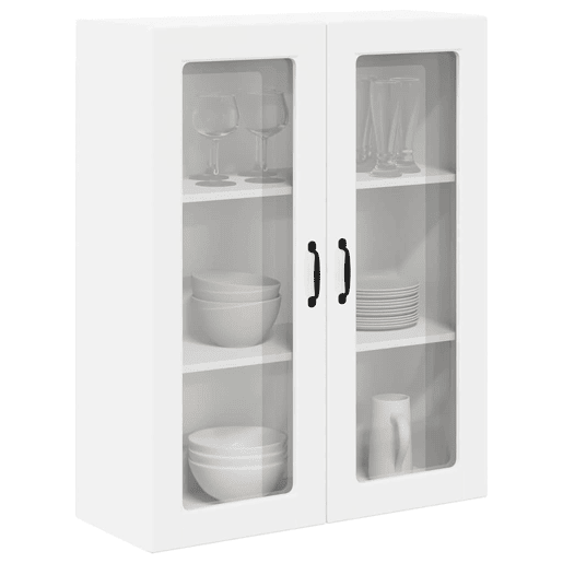 Armário de cozinha suspenso - armario de cocina colgante Branco Brilhante 80 x 31 x 100 cm