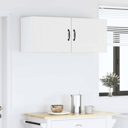 Armário de cozinha suspenso - armario de cocina colgante Branco Brilhante 50 x 31 x 40 cm Armário de cozinha suspenso - armario de cocina colgante Branco Brilhante 50 x 31 x 40 cm
