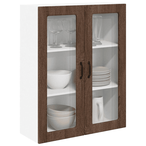 Armário de cozinha suspenso - armario de cocina colgante Carvalho Marrom 80 x 31 x 100 cm