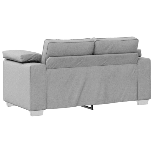 Sofá 3 lugares, Sofá fixo Cinza Nuvem 160 x 77 x 82 cm tecido