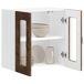 Armario de cocina de pared - Mueble cocina 60 Armario de cocina de pared - Mueble cocina 60 Blanco Brillo