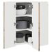 Armario de cocina de pared - Mueble cocina 57 Armario de cocina de pared - Mueble cocina 57 Blanco Brillo