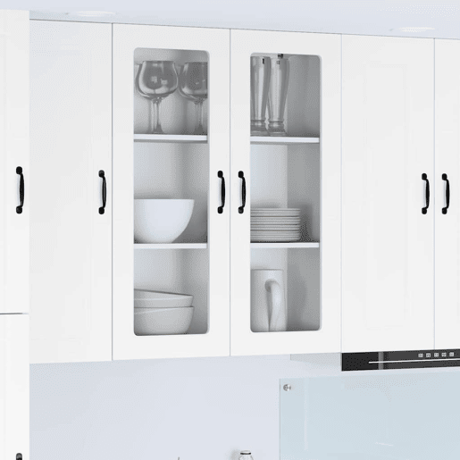 Armário de cozinha suspenso - armario de cocina colgante Branco Brilhante 80 x 31 x 100 cm