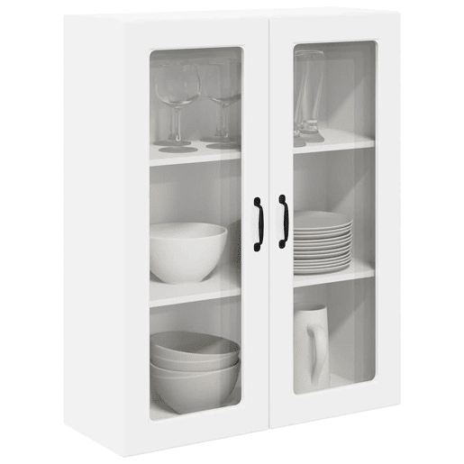 Armário de cozinha suspenso - armario de cocina colgante Branco Brilhante 80 x 31 x 100 cm