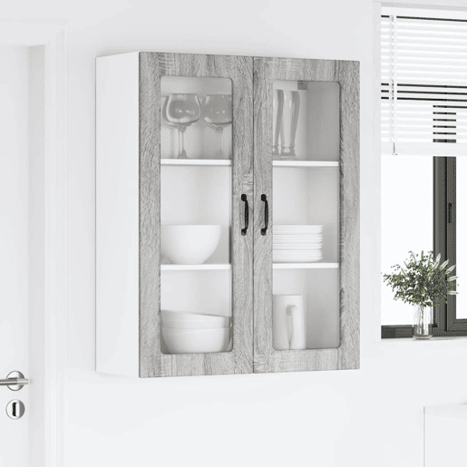 Armário de cozinha suspenso - armario de cocina colgante Cinza Sonoma 80 x 31 x 100 cm
