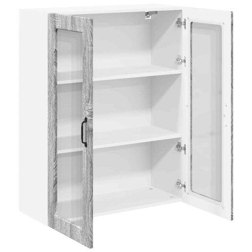 Armário de cozinha suspenso - armario de cocina colgante Cinza Sonoma 80 x 31 x 100 cm