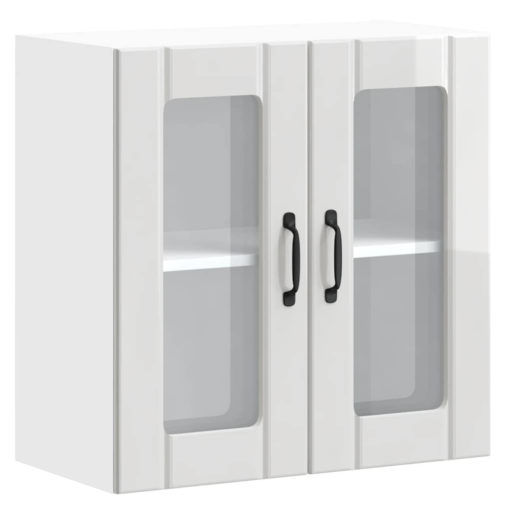 Armario de cocina de pared - Mueble cocina 60 Blanco Brillo