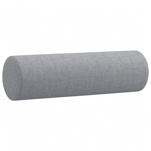 Sofá 2 lugares, Sofá fixo + almofadas decorativas 140cm tecido cinza-claro Sofá 2 lugares, Sofá fixo + almofadas decorativas 140cm tecido cinza-claro