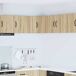 Armario de cocina de pared - Mueble cocina 57 Armario de cocina de pared - Mueble cocina 57 Blanco Brillo