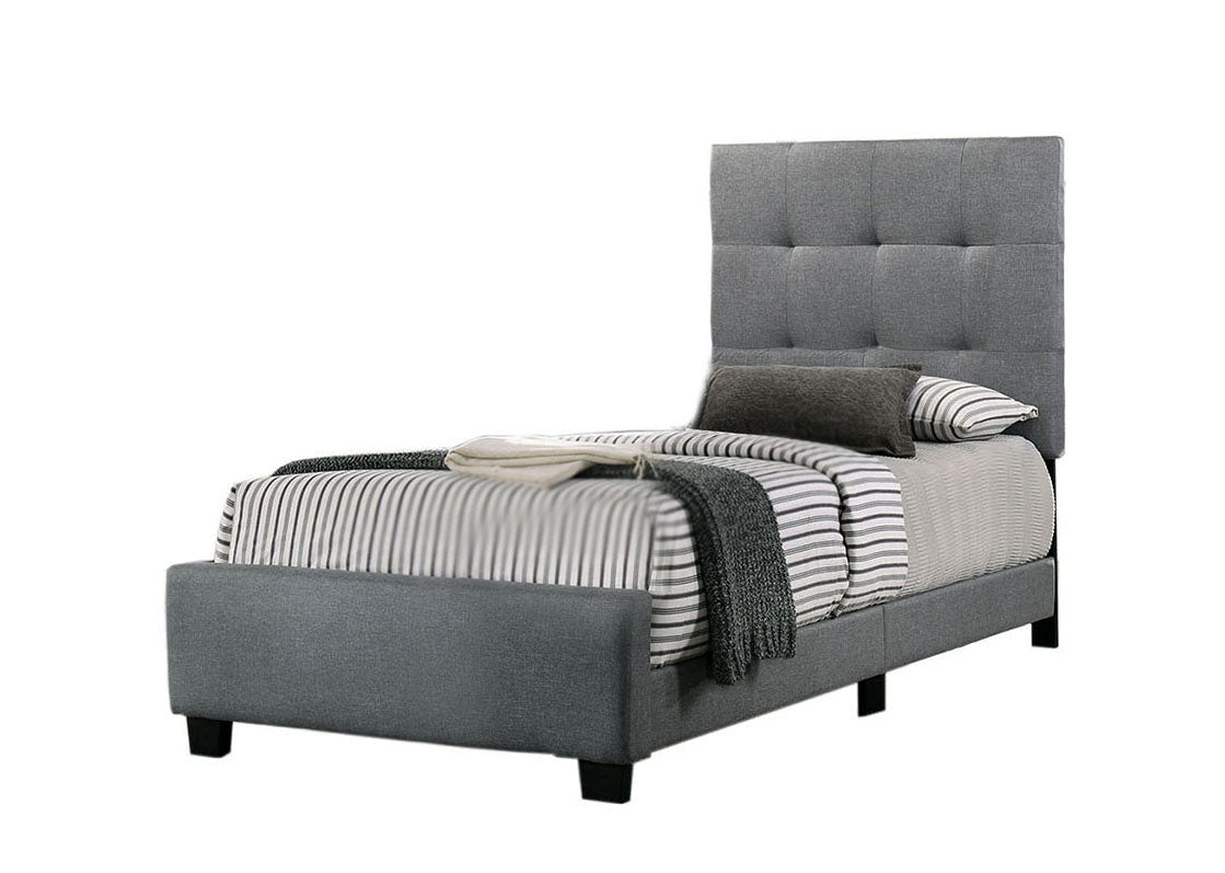 Cama juvenil individual con somier emily  + colchón basico 17cm (+/-)