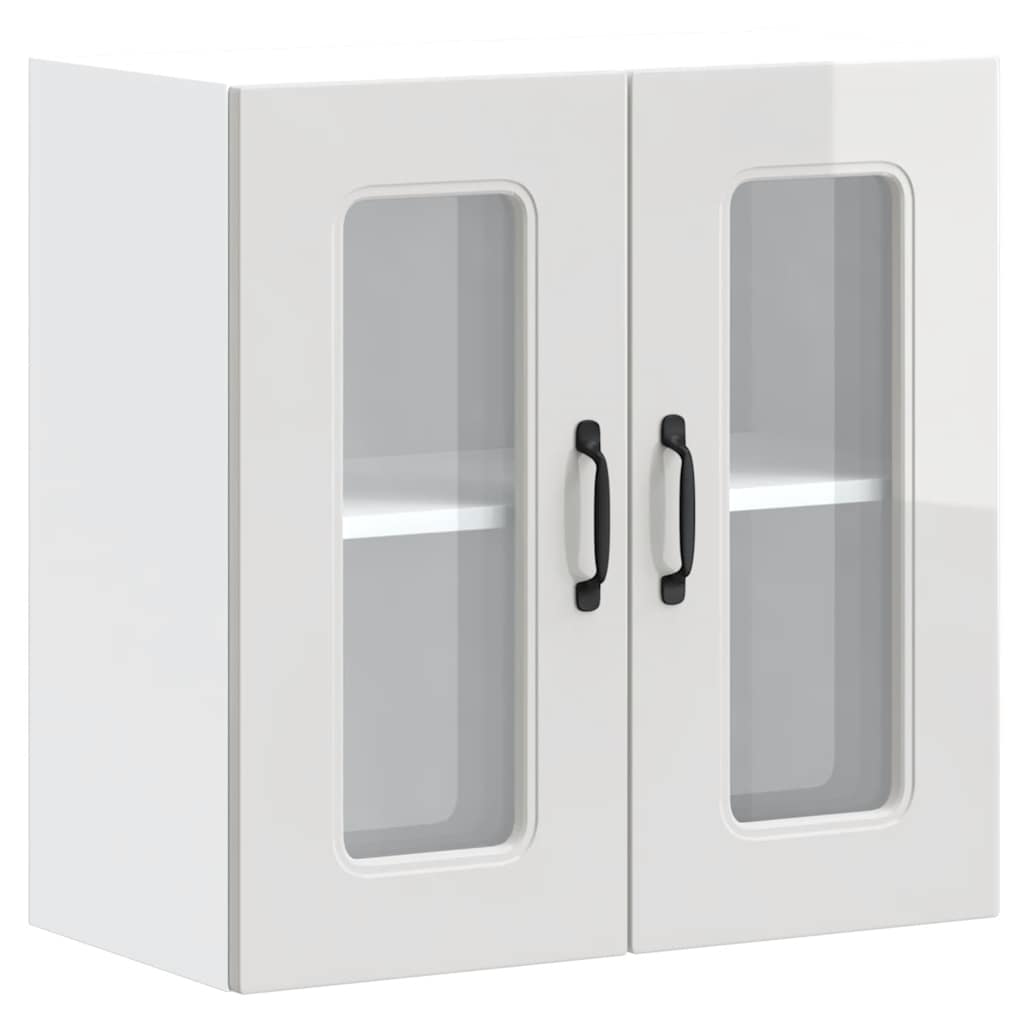 Armario de cocina de pared - Mueble cocina 60 Blanco Brillo