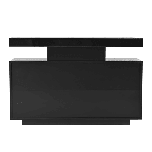 Aparador LED 120 cm - Buffet com 16 luzes coloridas, preto Aparador LED 120 cm - Buffet com 16 luzes coloridas, preto
