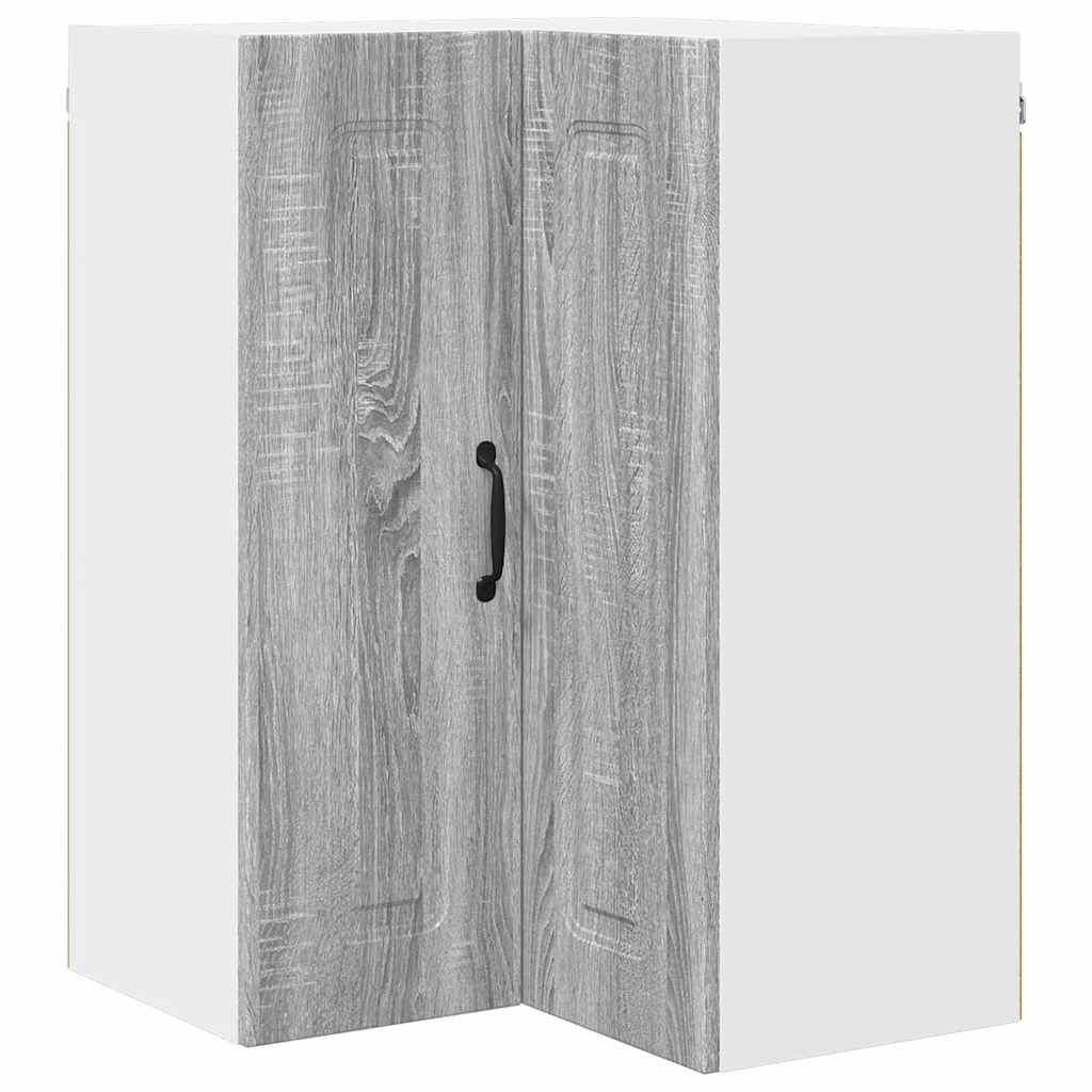 Armario de cocina de pared - Mueble cocina 57 Roble/ Gris