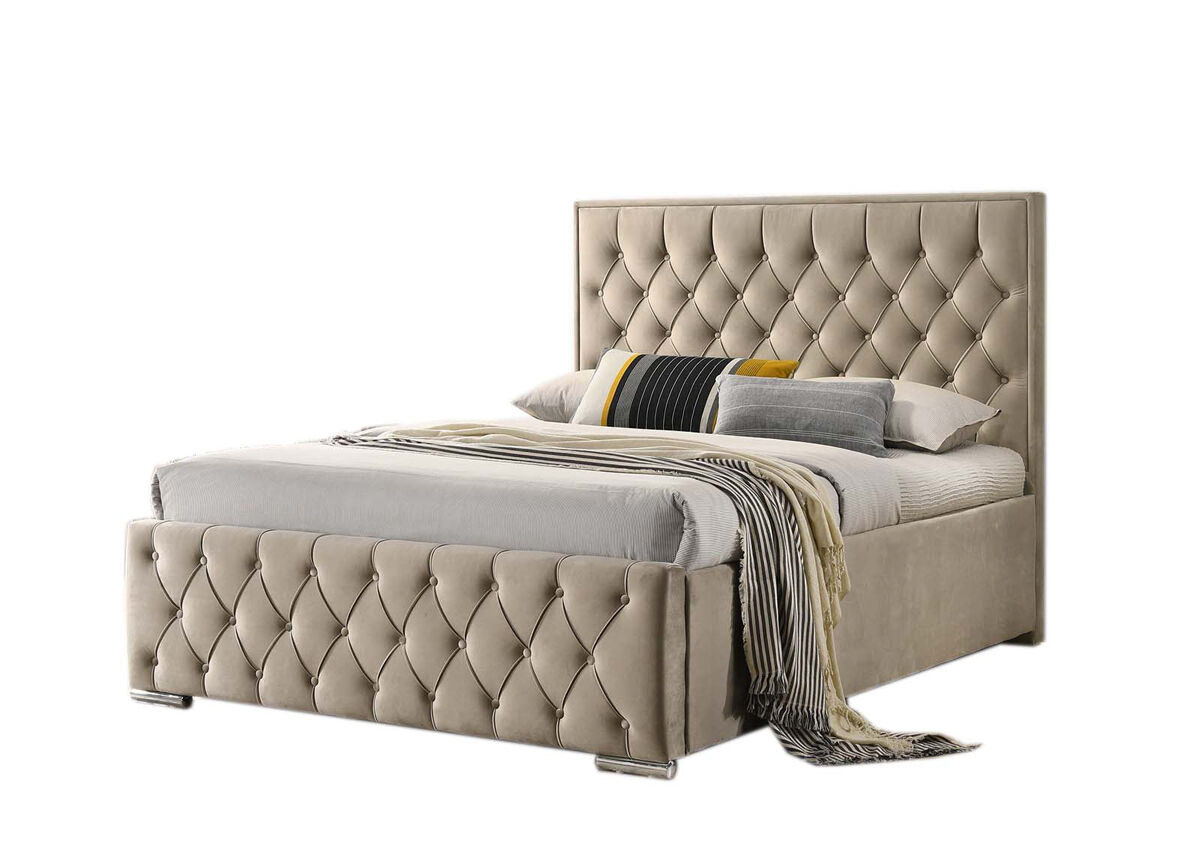 Cama de matrimonio magallan + colchón 23 cm (+/-)