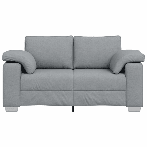 Sofá Cinzento-claro 160 x 77 x 82 cm tecido