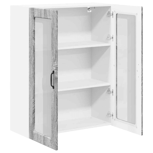 Armário de cozinha suspenso - armario de cocina colgante Cinza Sonoma 80 x 31 x 100 cm