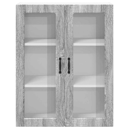 Armário de cozinha suspenso - armario de cocina colgante Cinza Sonoma 80 x 31 x 100 cm