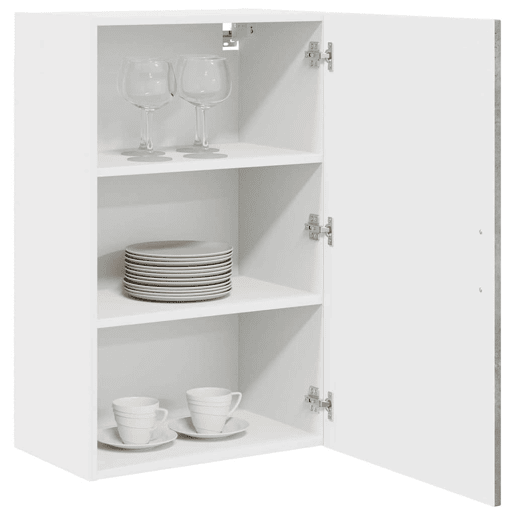 Armário de cozinha suspenso - armario de cocina colgante com porta Cinzento 50 x 31 x 80 cm