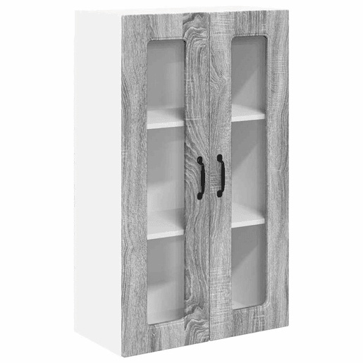 Armário de cozinha suspenso - armario de cocina colgante Cinza Sonoma 60 x 31 x 100 cm
