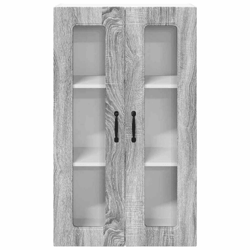 Armário de cozinha suspenso - armario de cocina colgante Cinza Sonoma 60 x 31 x 100 cm